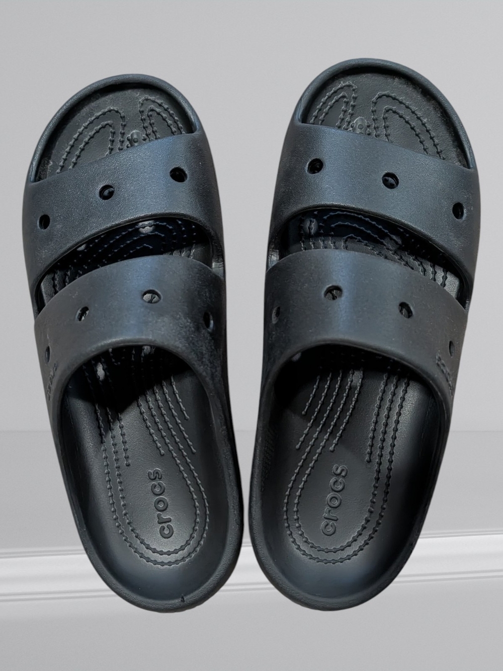 CROCS Slide Sandals in Black